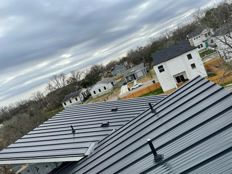 Standing seam metal roof panels with vents for Skylight Repair in Lake City